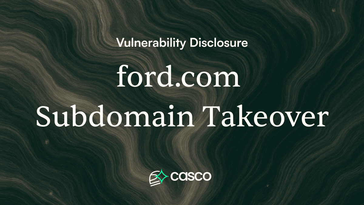 How to Hack Ford.com for $130,000