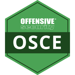 OSCE Credly badge